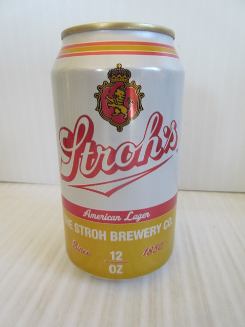 (image for) Stroh's - white & yellow